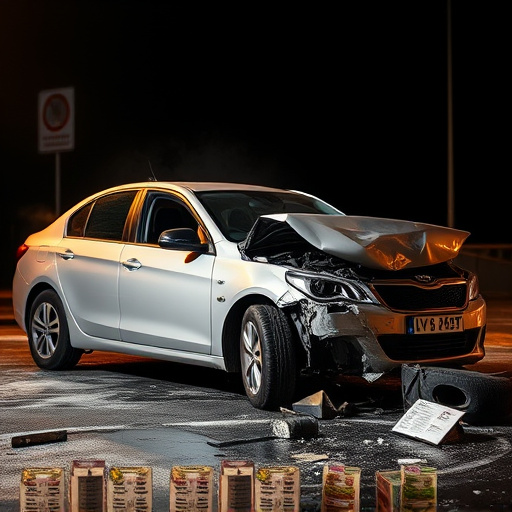 car crash damage