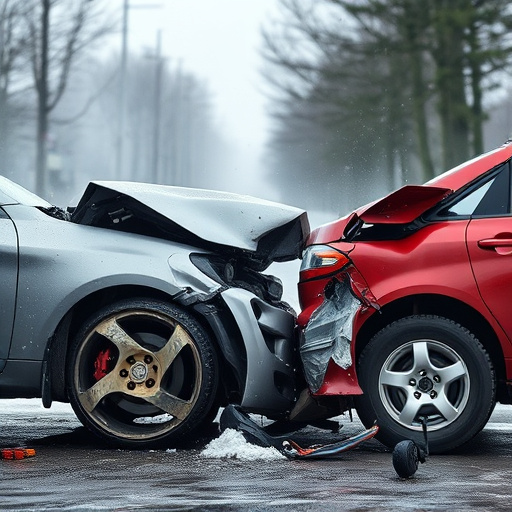 car crash damage