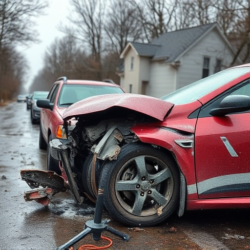 car crash damage
