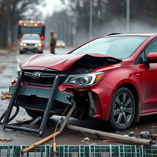 car crash damage