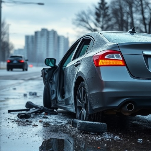 car crash damage