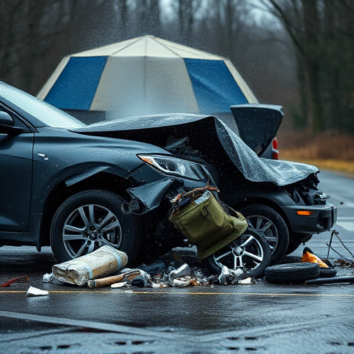 car crash damage