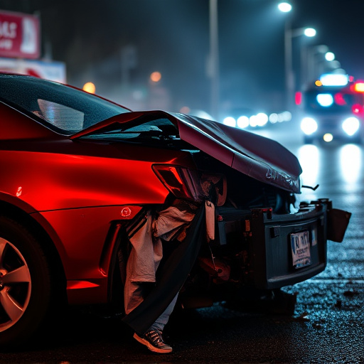 car crash damage