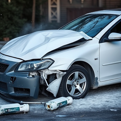 car crash damage