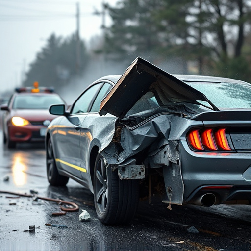 car crash damage