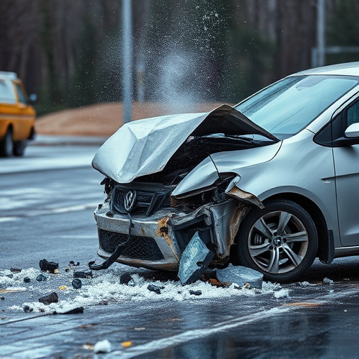 car crash damage