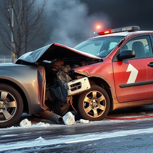 car crash damage