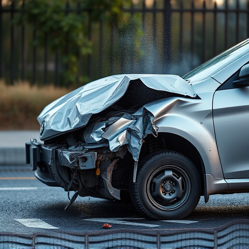 car crash damage