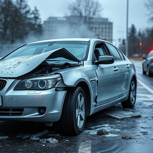 car crash damage