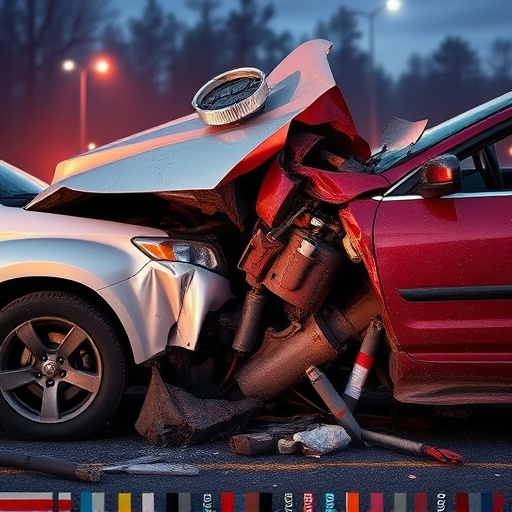 car crash damage