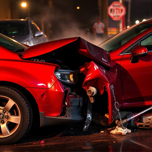 car crash damage
