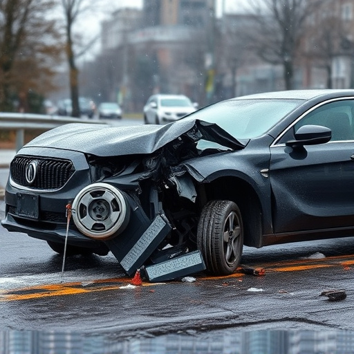 car crash damage