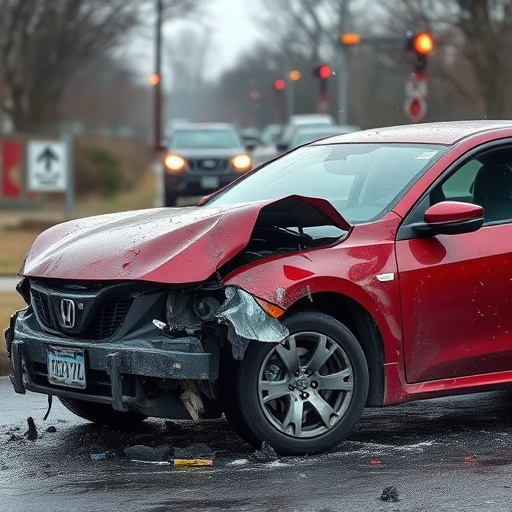car crash damage