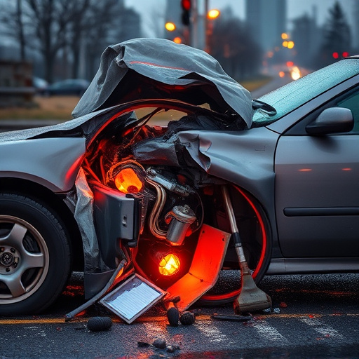 car crash damage