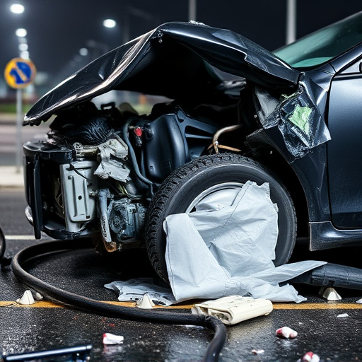 car crash damage