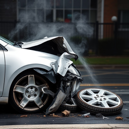 car crash damage