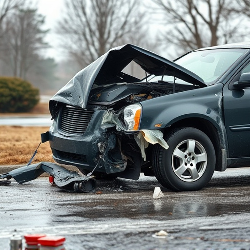 car crash damage