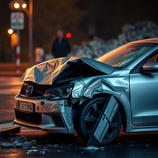 car crash damage