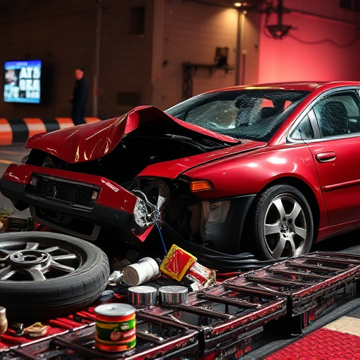 car crash damage