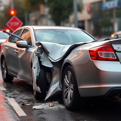 car crash damage