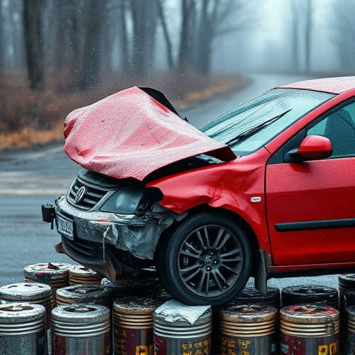 car crash damage