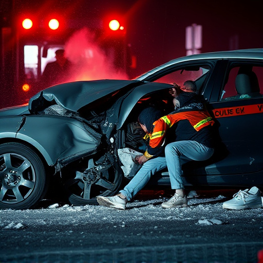 car crash damage