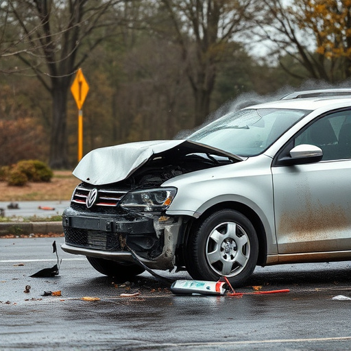 car crash damage