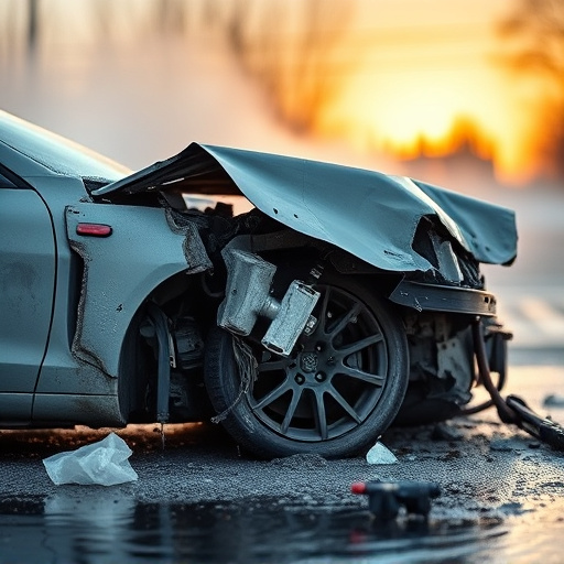 car crash damage