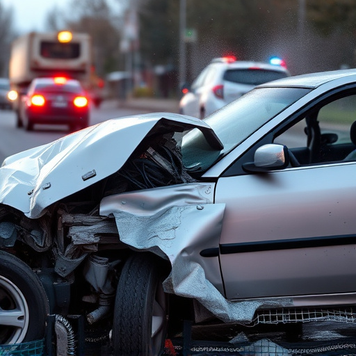 car crash damage