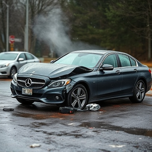 car crash damage
