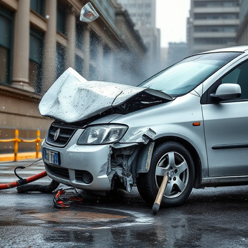 car crash damage