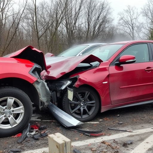 car crash damage