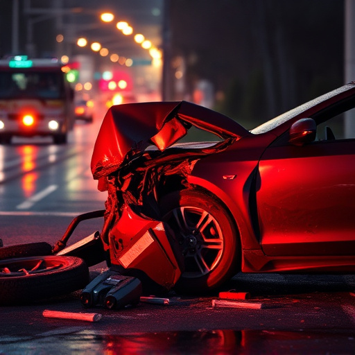car crash damage