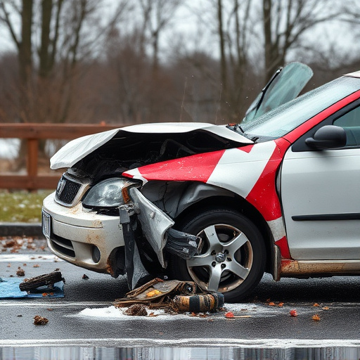 car crash damage