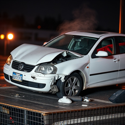 car crash damage