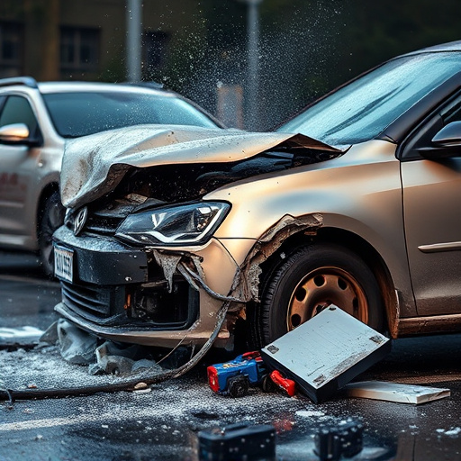 car crash damage