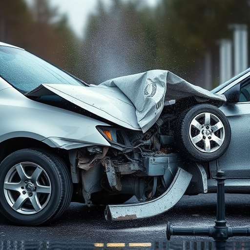 car crash damage