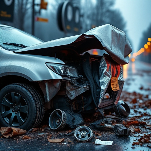 car crash damage