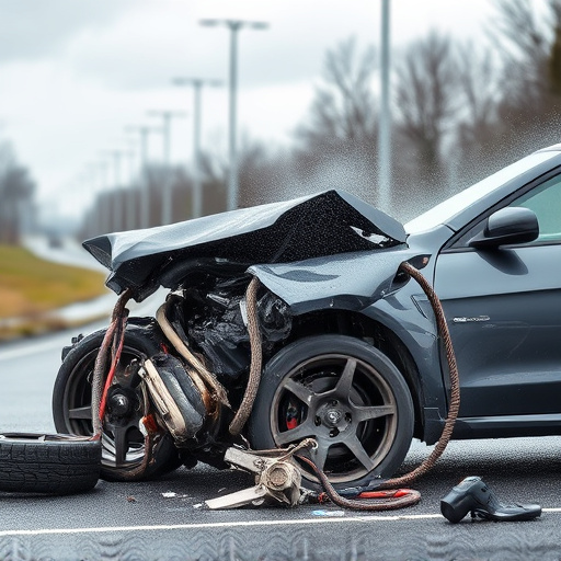 car crash damage