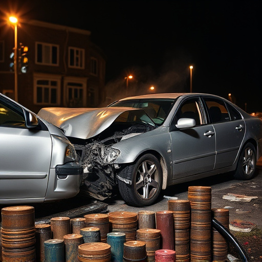 car crash damage