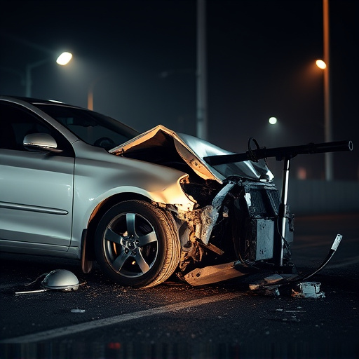 car crash damage