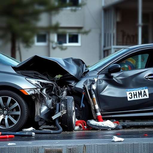 car crash damage