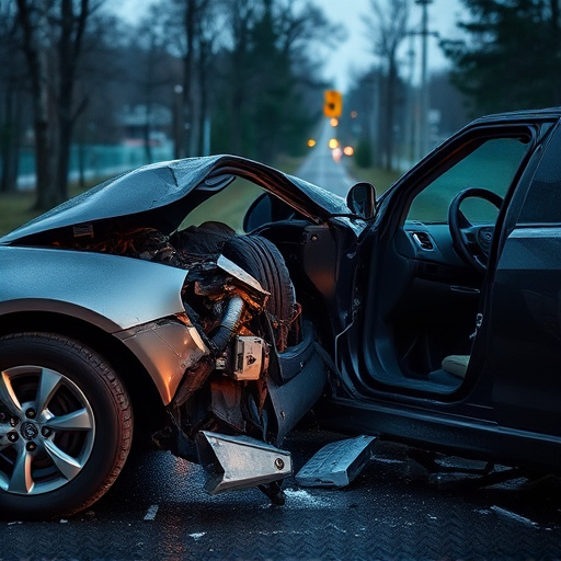 car crash damage