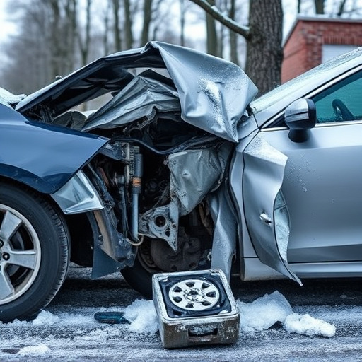 car crash damage