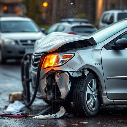 car crash damage