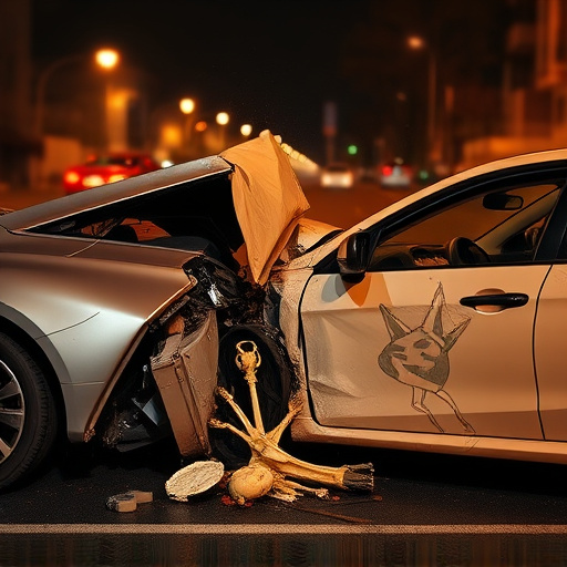 car crash damage