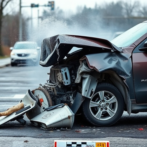car crash damage