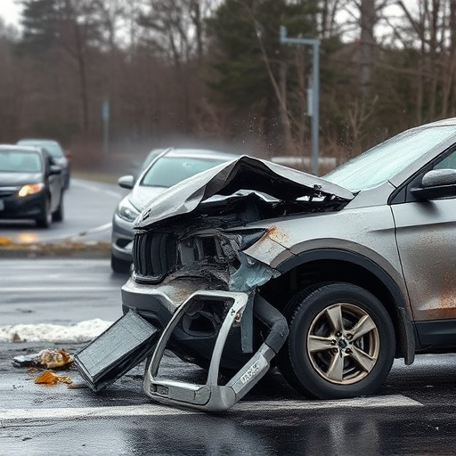 car crash damage