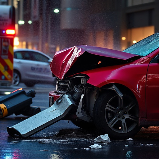 car crash damage