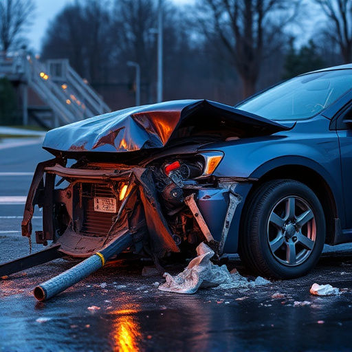 car crash damage